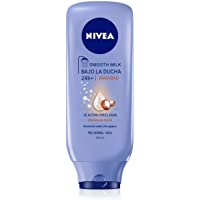 NIVEA Bajo la Ducha Smooth Milk (1 x 400 ml)- leche corporal para la ducha- body milk hidratante con manteca de karité…